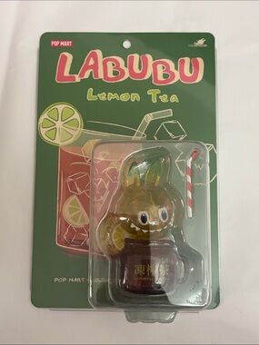 POP MART LABUBU Lemon Tea Collectible Figure